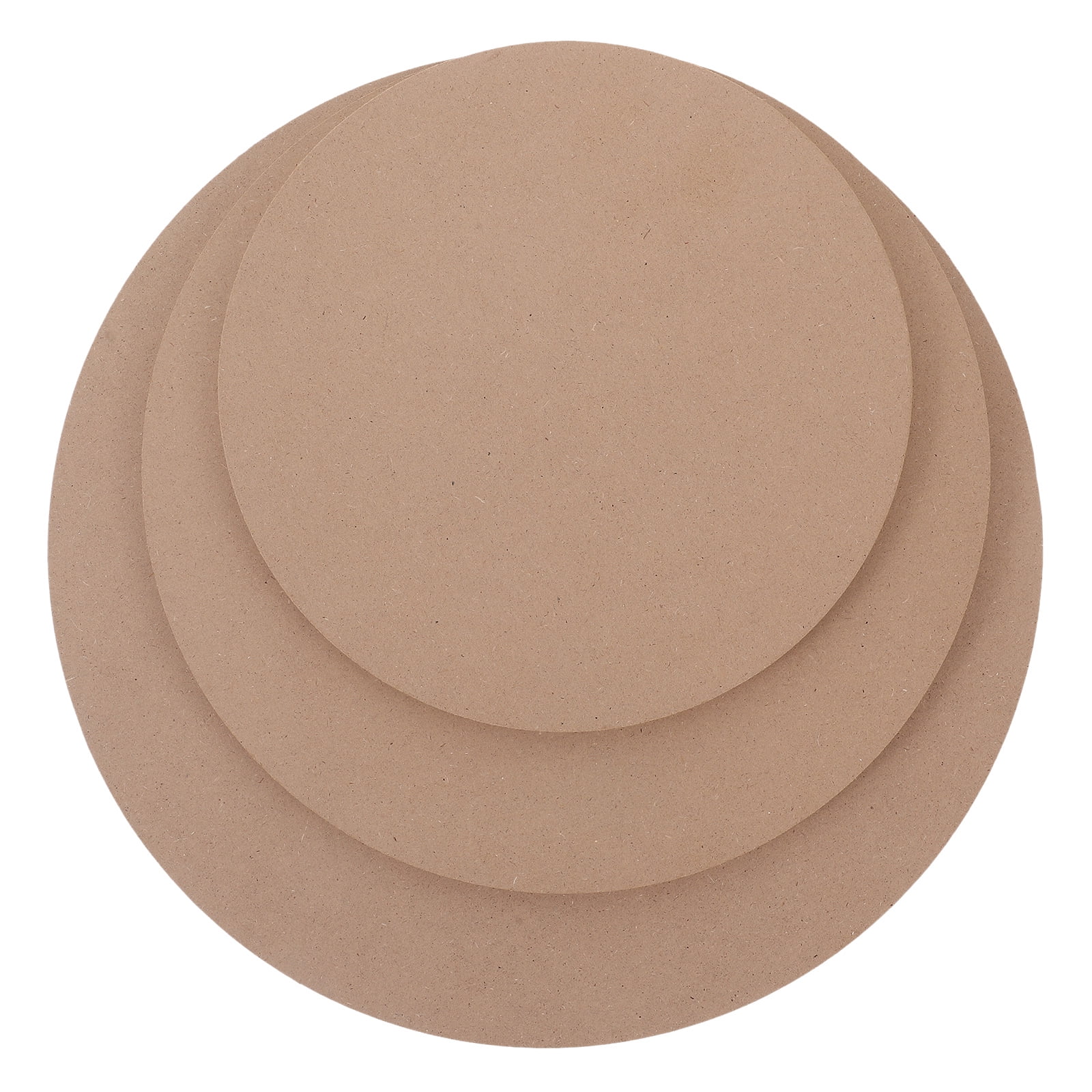 Ceramic Pottery Forms and Drawing Plates Set of 3 Durable Wood Brown for Clay Projects