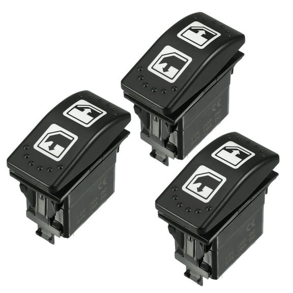 3 Pcs Power Window Switch Window Control Switch Fit for Can-Am Defender HD8 DH10 2016-2020