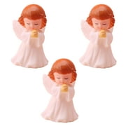 3 Pcs Praying Angel Baby Statue Creative Angel Figurine Home Desktop Ornament