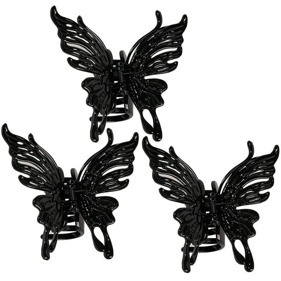 3 Pieces Professional Haircut Cape with Butterfly Clips for Thin Hair Children