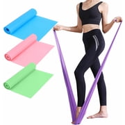3 Pcs Resistance Exercise Bands for Physical Therapy, Yoga, Pilates, Strength Training for Women and Men