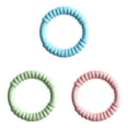thumbnail image 1 of 3 Pcs Puppy Teething Chew Toy 4.72 Inch for Small Dogs, Durable TPR Ring Toy for Teething Relief, Interactive Play Dental Health, Training Reward for Puppies, Dog Toys, All, 1 of 6
