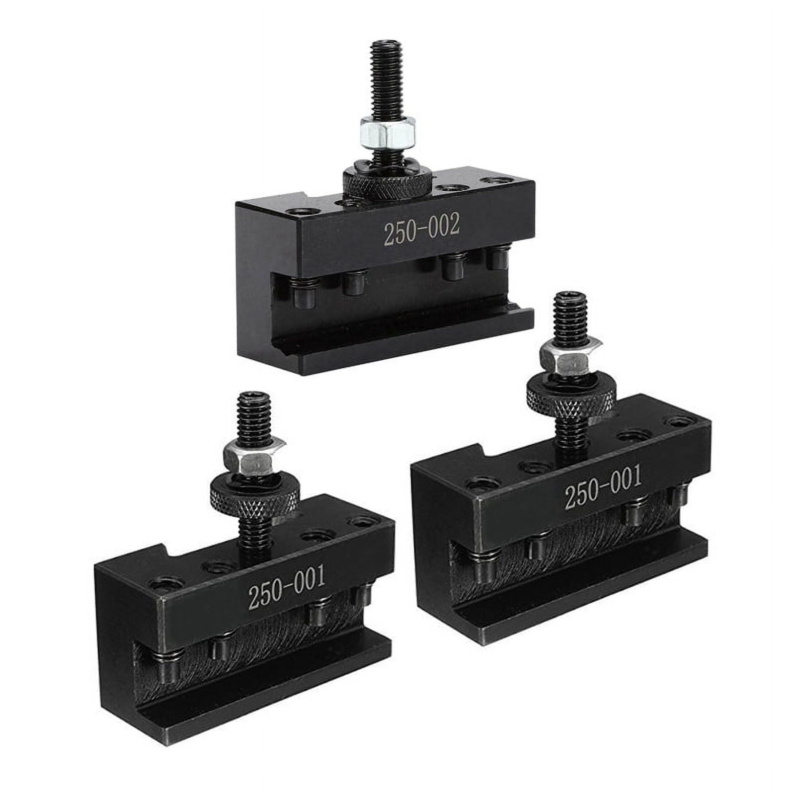 3 Pcs Quick Tool Change Holder Turning Facing Lathe Parting Blade