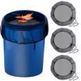 thumbnail image 1 of 3 Pcs Rain Barrel Mesh Cover Rain Barrel Netting Screen Tank Protector with Drawstring for Outdoor Gardenn, 1 of 8