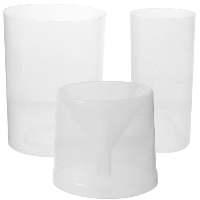 3 Pcs Rainfall Measuring Instrument Rain Measuring Tube Rain Gauge Replacement Rain Gauge Tools