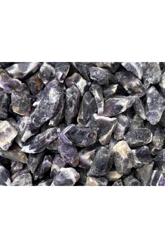 3 Pcs Raw Chevron Amethyst Crystals, Natural Chevron Amethyst Stone, Natural Rough Chevron Amethyst crystals, Chevron Amethyst Healing Crystals (Chevron Amethyst)