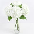 thumbnail image 1 of 3 Pcs Real Touch Hydrangea Artificial Flowers, 21" White Full Faux Hydrangea Flowers Latex Fake Flowers for Home Decor Party Floral Arrangements Wedding Bouquets Centerpieces Outdoor Decor, 1 of 13