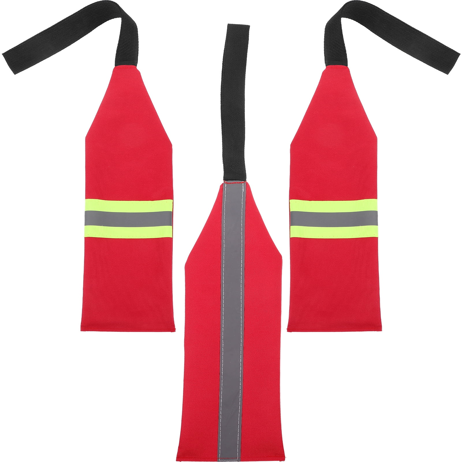 3 Pcs Reflective Safety Flag Kayak Outdoor Accessory Safely Saferacks Flags Canoe Warning