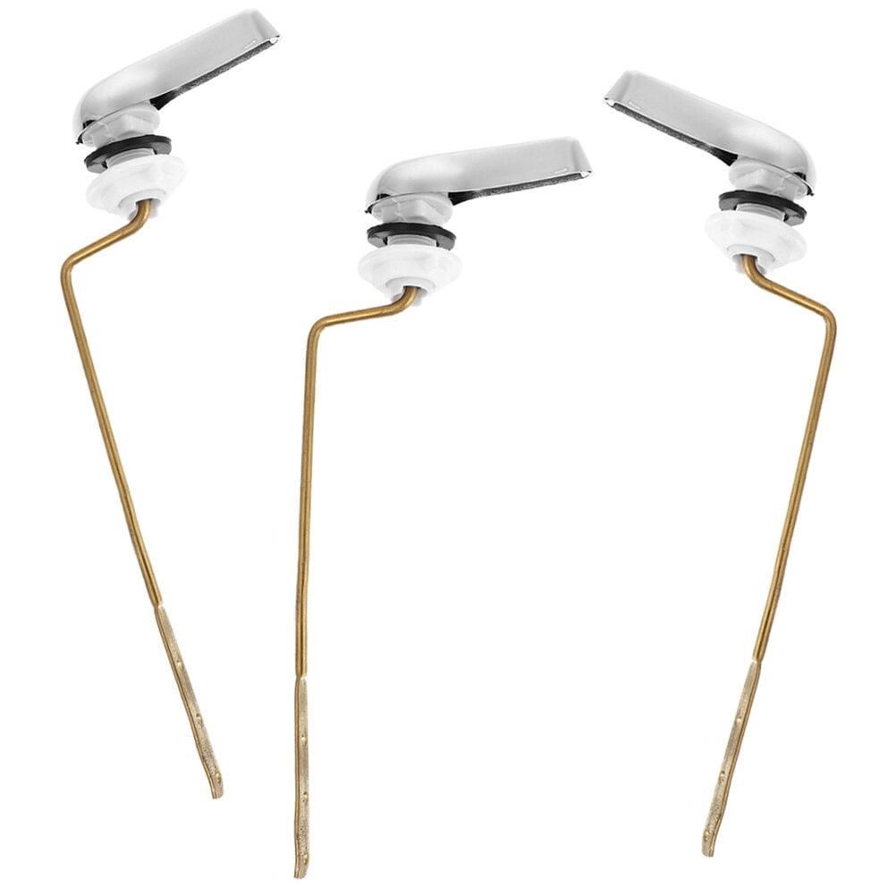 3 Pcs Replace Toilet Handle Toilet Flush Lever Toilet Tank Lever Toilet