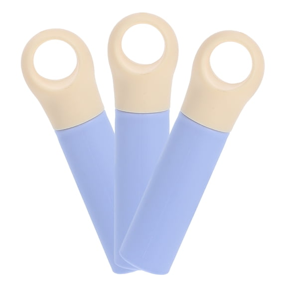 Homoyoyo Sky Plastic Broom Mop Handle Replacement 3 Pieces Cleaning Tool Accessories