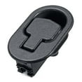 thumbnail image 1 of 3 Pcs Replacement Sofa Couch Recliner Chair Pull Handle Lever Parts Hardware, ABS Oval Style Release Handle for Power Recliners, Fits 6mm and 3mm Cable, Black, 11cm x 6.8cm, 1 of 12