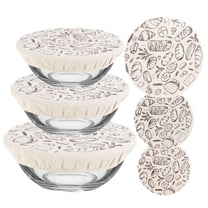 3 Pcs Reusable Bowl Cover for Bread Proofing Elastic Bread Proofing Cover for Sourdough Rising Dough Sourdough Baking Accessories