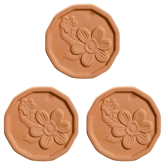 3 Pcs Reusable Brown Sugar Saver Disc, Terracotta Clay Sugar Softener for Brown Sugar, Cookies, Marshmallows and Food Storage Containers