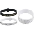 thumbnail image 1 of 3 Pcs Ring Ruler Bangles Bracelets Ring Mandrel Carpenter Tools Reusable Finger Sizer Finger Size Gauge UK Ring Sizer Finger Gauge Ring Finger Sizer Gauge Finger Ring Mearing Tool, 1 of 5