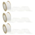 thumbnail image 1 of 3 Pcs Roll Sheer Organza Ribbon Organza Ribbon 1 Inch 10 Yard Sheer Ribbon White, 1 of 7
