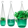 3 Pcs Self Watering Hanging Planter Indoor Plant Hanging Pots with