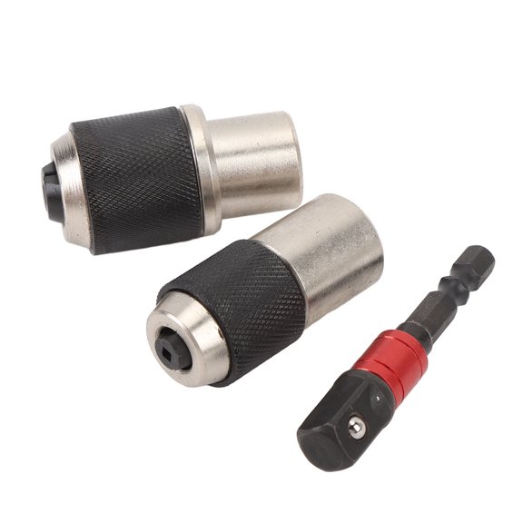 3 Pcs Set Adjustable Tap Socket 3/8 Inch Square Drive Tap Extractor Tool with T-Handle Wrench Adapter for Hand Tapping, Threading, Reaming (14.00x10.00x4.00 Inches / 35.6x25.4x10.2 cm)