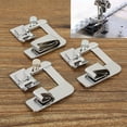 thumbnail image 1 of 3 Pcs/Set Home Sewing Machine Foot Presser Rolled Hem Feet for Brother Singer(Sliver), 1 of 6