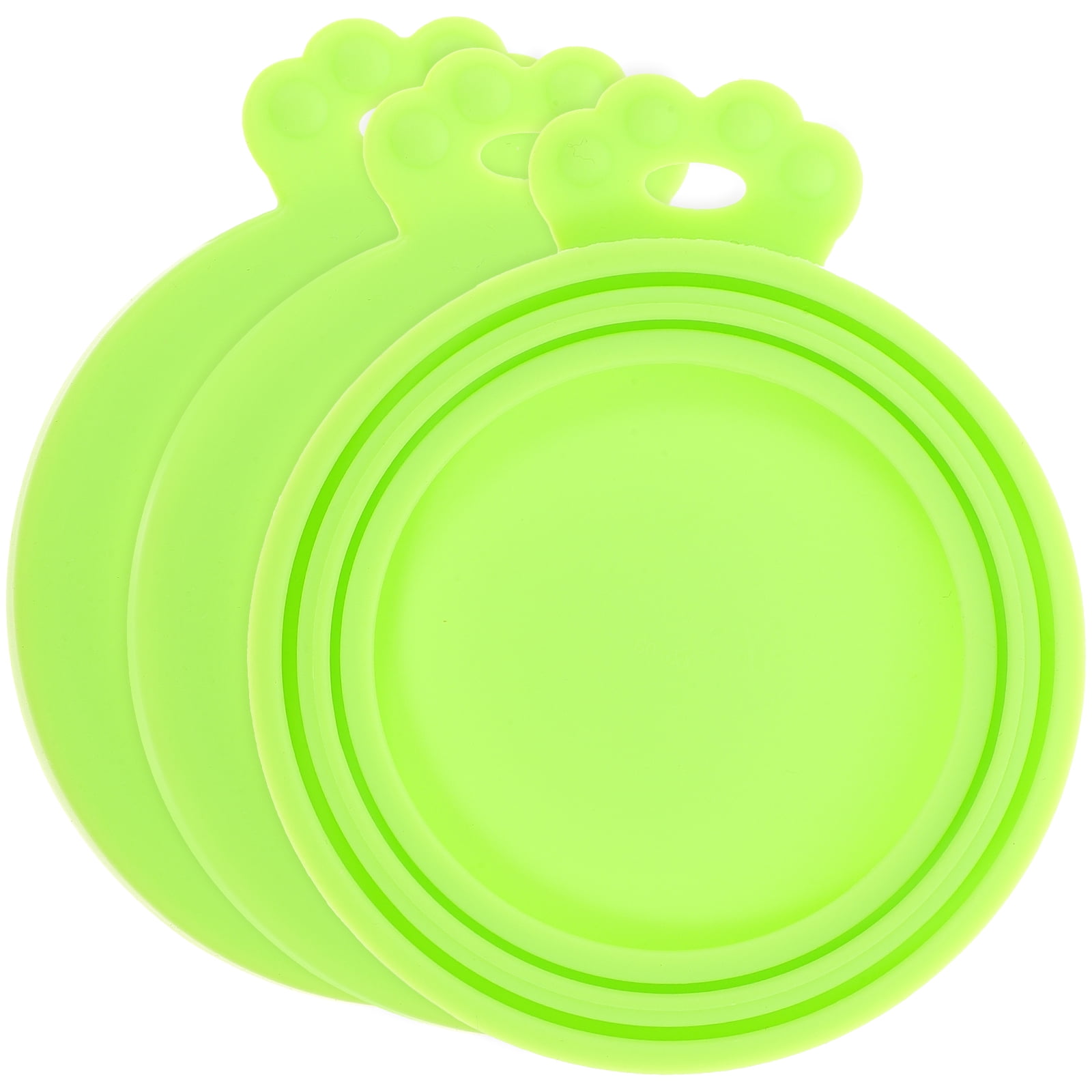 3 Pcs Silicone Lid for Cans Covers Canned Goods Dog Food Lids Pet