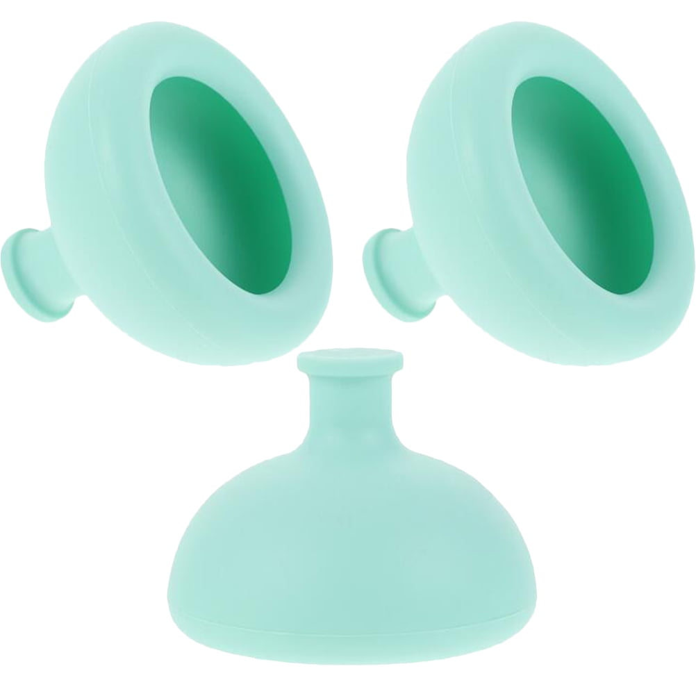 3 Pcs Silicone Sputum Patter Baby Patting Machine Chest Percussion Cup