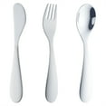 thumbnail image 1 of 3 Pcs Silverware Set,Metal Flatware Cutlery Set,Stainless Steel Spoons And Forks Flatware Set,Kitchen Utensils Set,Metal Tableware Eating Utensil Sets For Home,Restaurant,Wedding,Party,A, 1 of 9