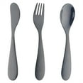 thumbnail image 1 of 3 Pcs Silverware Set,Metal Flatware Cutlery Set,Stainless Steel Spoons And Forks Flatware Set,Kitchen Utensils Set,Metal Tableware Eating Utensil Sets For Home,Restaurant,Wedding,Party,D, 1 of 8
