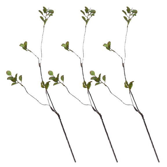 3 Pcs Artificial Twig Table Decorations with Simulated Leaves and Branches, Fall and Themed Leaf Stem Layout Decor