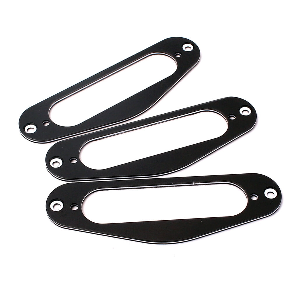 3 Pcs Single Coil Pickup Ring Guitar Pickup Replacement Humbucker Plate