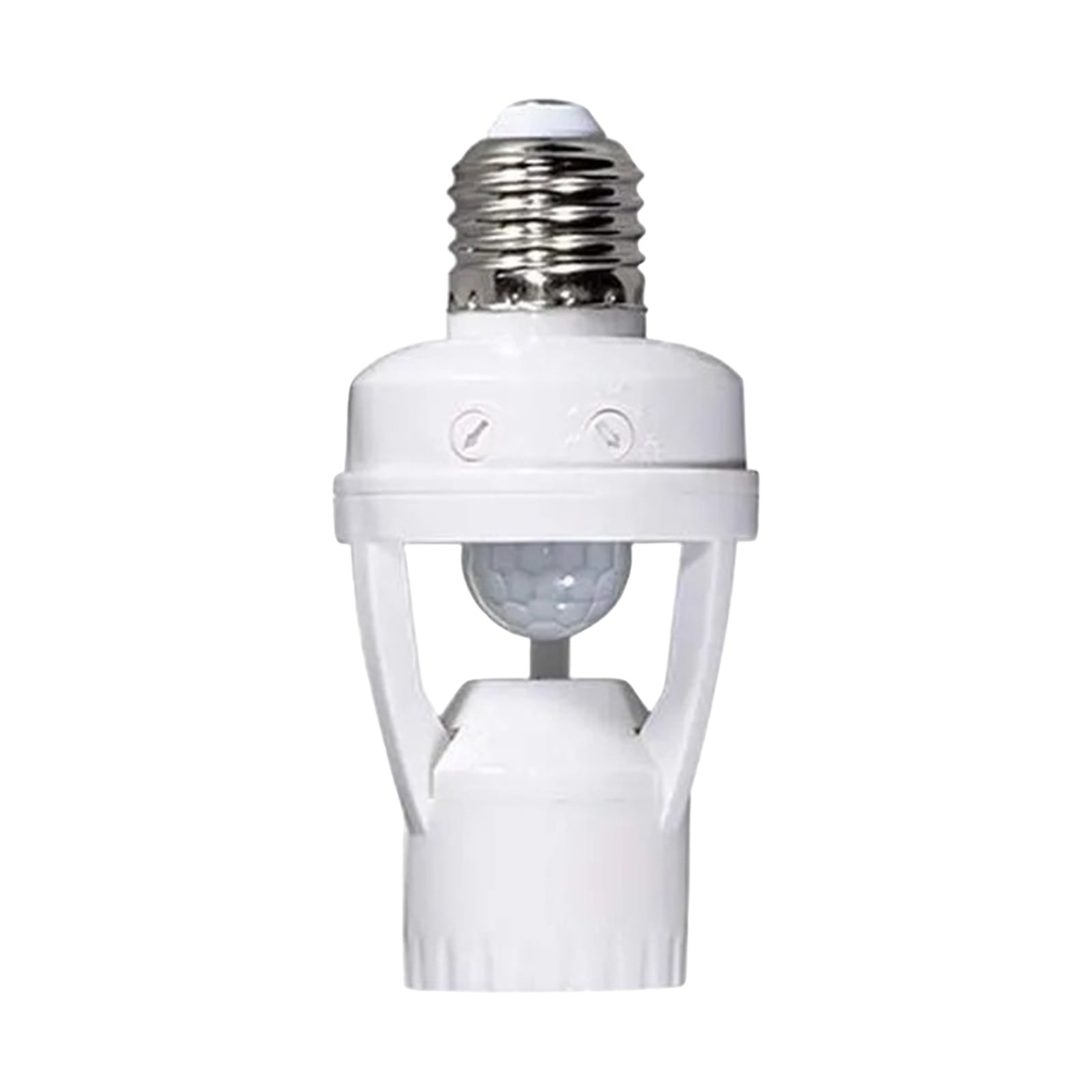 3 Pcs Smart Motion Sensor Light Socket E27 Screw-in Adapter Auto On/Off ...