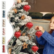 3 Pcs Solive Christmas Ball Ornaments Christmas Tree Decorations Hanging Ball Wedding Holiday Party Decor Christmas Ornaments