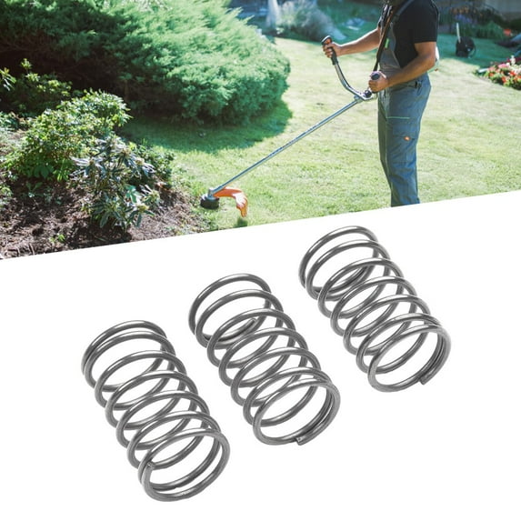 3 Pcs Spool Cap Cover Spring for Black And Decker Trimmer Parts Head