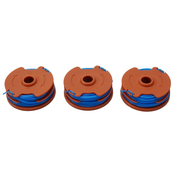 3 Pcs Spool & Line For Qualcast Ggt4401Ggt4502 & Ggt600A1 Gt25 350 Watt Grass Trimmer Parts Garden Tools