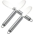 thumbnail image 1 of 3Pcs Stainless Steel Butter Spreader with Handle for Sandwich Cream and Cheese, 1 of 6