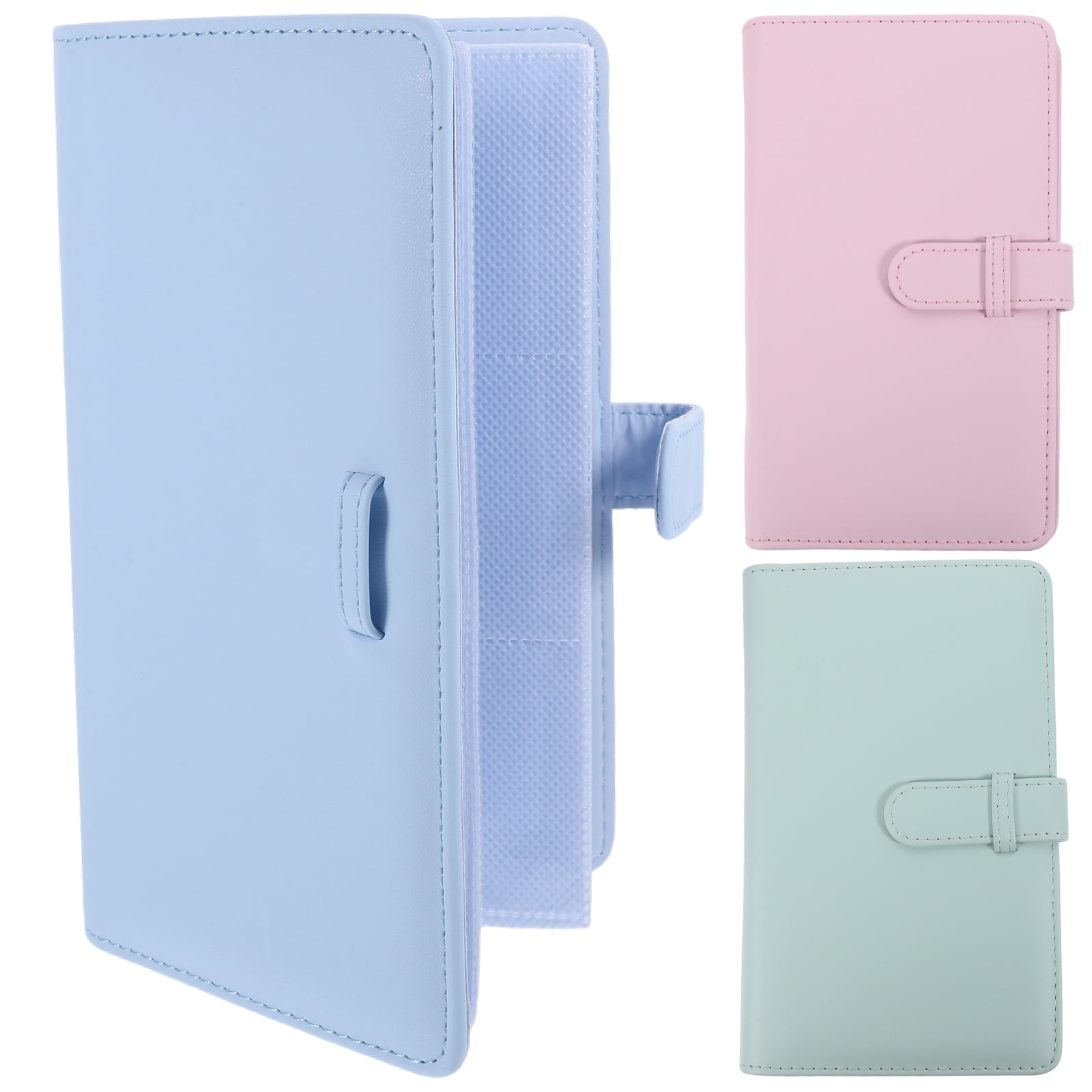 3 Pcs Storage Holder Business Card Holder Binder Clips Travel Album Business Cards Holders