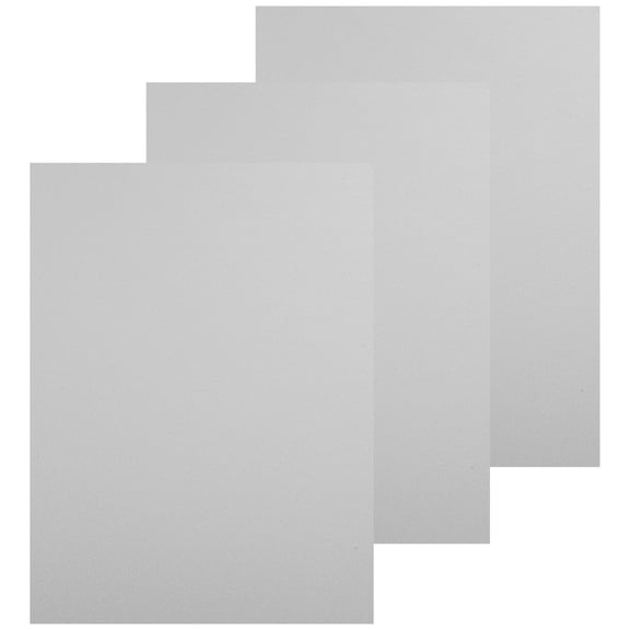 3 Pcs Sublimation Metal Poster Sign Blanks DIY Emblems Picture Frames The Sublimination