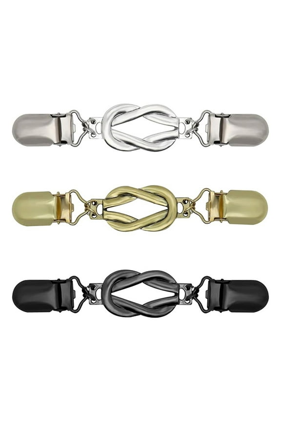 3 Pcs Sweater Clips Cinch Clips Vintage Dress Clip Back Cinch Shawl Cardigan Collar Clip To Tighten Dress Pant Waist Tightener