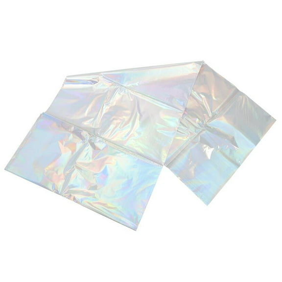 3 Pcs Tablecloths Decor Iridescent Rectangle for Birthday Plastic Covers Party Decorations