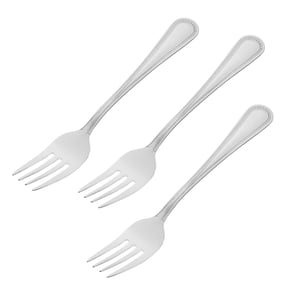 3 Pcs Tea Fork Combination Small Salad Forks Halloween Little Spot Stainless Steel
