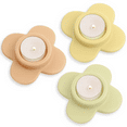 HofferRuffer Set of 3 Tealight Candle Holders, 1.6 Inch Diameter Cute