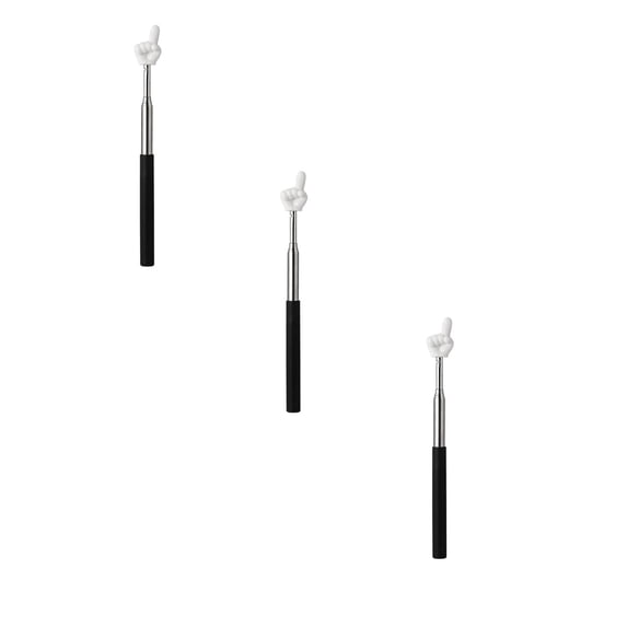 Extenable Pointer Finger 3 Pcs Telescopic Teacher Pointer Finger - Retractable Hand Pointer for ...