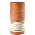 thumbnail image 1 of 3 Pcs, Textured 3x6 Spiced Pumpkin Pillar Candles 3 in. diameterx6.25 in. tall, 1 of 1