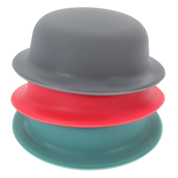 NIAIZEK 3pcs Round Silicone Pot Lid Handle Covers Easy to Clean Kitchen Accessories 2.8x2.8x1.2in