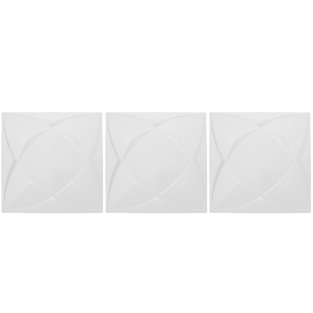 3 Pcs Threedimensional Wall Panel 3d Textured Panels Decorative Panelling Interior for Office