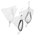 thumbnail image 1 of 3 Pcs Toiletry Bag Laundry Bags Polyester for Travel Washing Metal, 1 of 6