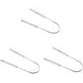 thumbnail image 1 of 3 Pcs Tongue Cleaner Oral Cleaning Tool Oral Brush Tongue Scraper Chemicals Stainless Steel Tongue Scraper Tongue Brush, 1 of 5