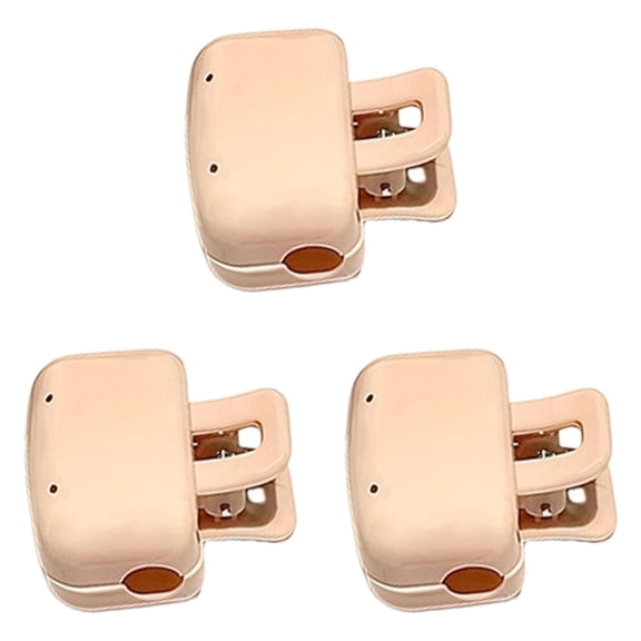 3 Pcs Toothbrush Covers Portable Toothbrush Protector Coverings Clips Travel Protector Tooth Brush Storage Head Cover Cap Bathroom Home Travel Supplies for Bathroom Home, 1.57x1.1 Inch, Pink