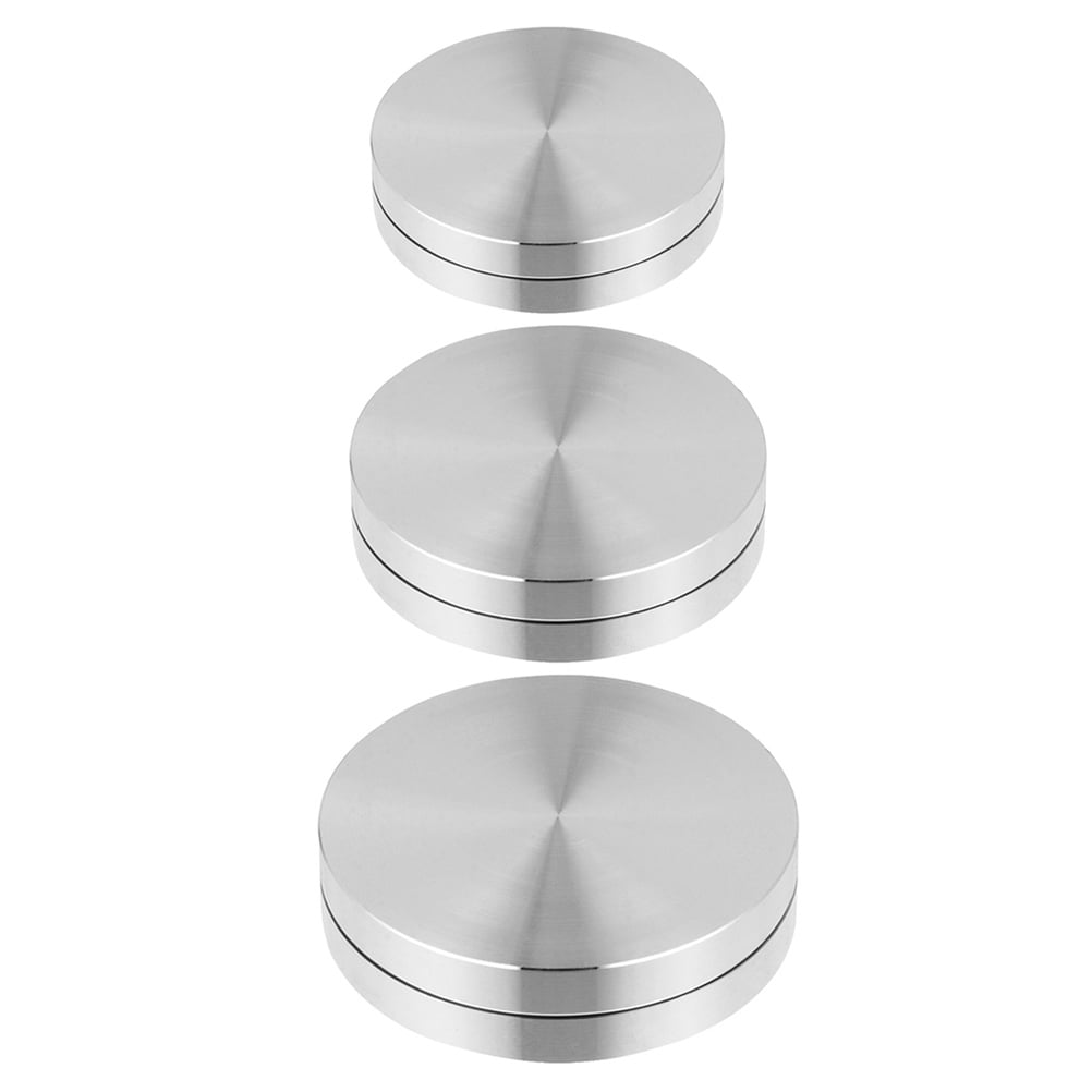 Homoyoyo Glass Table Top Adapter Thick Aluminum Discs for Rotating ...