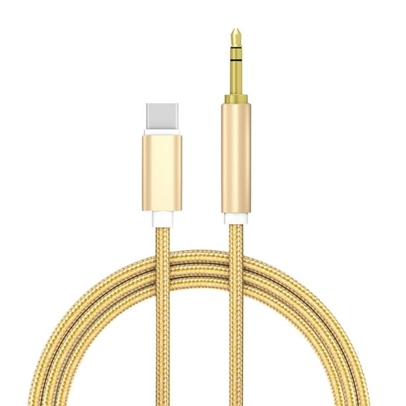 3 Pcs USB-C Audio Adapter under $5! Xqxayjr USB Type C to 3.5mm Audio Cable, Aux Headphone Adapter, Digital Audio Converter Cable, Compatible with Phones Cars Speakers, Noise Reduction Audio Cable,