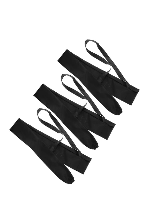 3 Pcs Umbrella Cover Bag with Straps Folding Storage Outdoor Protective Case Hanging
