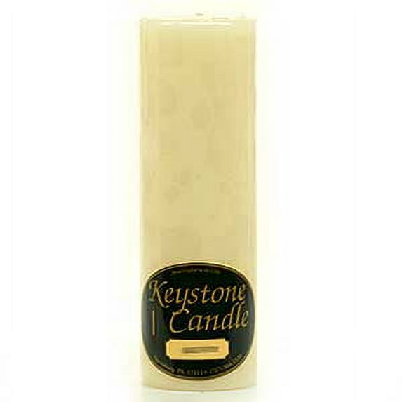 3 Pcs, Unscented Ivory 3x9 Pillar Candles 3 in. diameterx9.25 in. tall